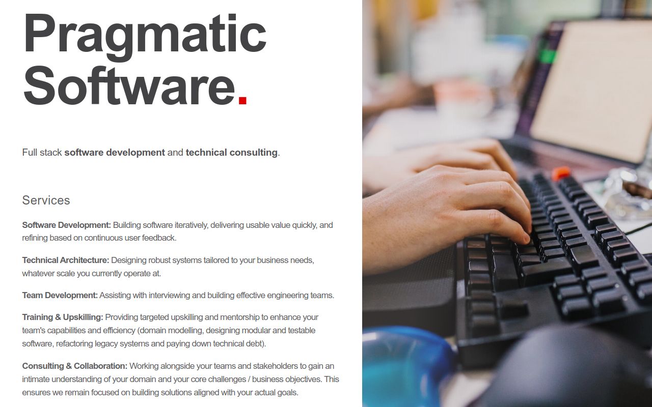 Pragmatic Software Ltd.